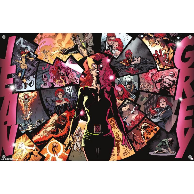 Trends International Marvel Comics - The X-Men: Dark Phoenix - Jean Unframed Wall Poster Prints, 4 of 7