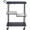 Zuo Constanza Bar Cart Black - 3 of 4