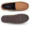 Wembley Men's Classic Indoor/Outdoor Microsuede Moccasin Slippers - 3 of 4