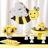 Blue Panda Bumble Bee Pinata for Baby Shower, Birthday Decorations, Gender Reveal Party Supplies (Small, 15.5 x 13 x 3.2 in) - 2 of 4