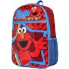 Sesame Street Backpack for Kids Elmo Loves You Character Dual Compartment School Travel Tote Book Bag - 2 of 4