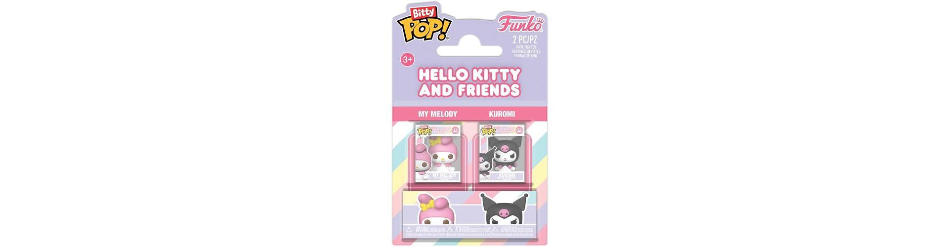 Funko - Funko Bitty POP: Sanrio 2-Pack - My Melody & Kuromi