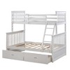 Twin Over Full Bunk Bed with Storage Drawers, Ladder and Safety Guard Rails - 4 of 4