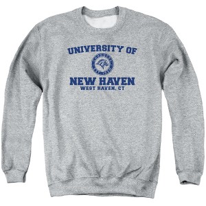 University of New Haven Official Circle Logo Adult Crewneck Sweatshirt - 1 of 4