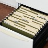 MyOfficeInnovations Hanging File Folders 5-Tab Letter Standard Green 50/Box (266262) - 4 of 4