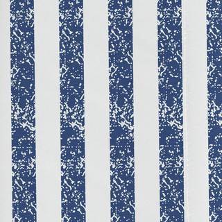 puffed rugged stripes / navy