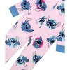 Disney Lilo & Stitch Little/Big Girls' One-Piece Hooded Union Suit Pajamas - 3 of 3