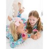 RuffleButts SoftSnooze Toddler Girls Ruffle Long Sleeve Pajama Set - 4 of 4