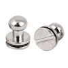 Unique Bargains Leather Belt Craft Metal Round Head Screw Nail Rivet 25 Pcs - 4 of 4