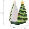 Ceramic Christmas Tree Napkin Holder, Hand-Painted Holiday Table Decor for Festive Dining - 2 of 4