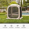 East Oak 67" x 67" Screen House with UV Protection 3 Person Beige: Polyester Canopy, Steel Poles, Easy Water Cleaning, UPF 50+ - 4 of 4