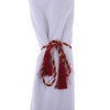 Unique Bargains Three-Sided Tassel Curtain Tie Polyester 2 Pcs - 3 of 3
