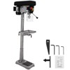 15 in Floor Drill Press, with Swing-away Safety Guard, 288-3084 RPM Variable Speed, 0-45° Tilting Worktable, Tabletop Drilling Machine for Wood Metal - 2 of 4