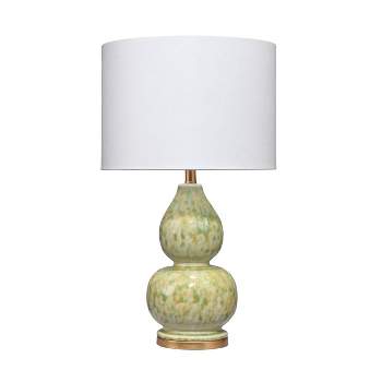 Olive Ceramic Table Lamp Green - Splendor Home