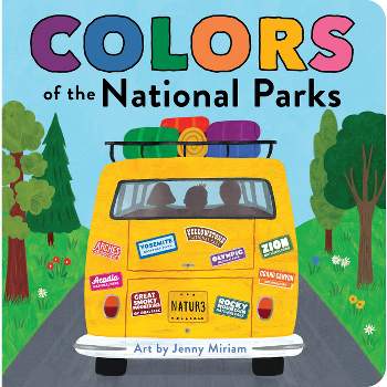 Colors of the National Parks - (Naturally Local) by  Duopress Labs (Board Book)