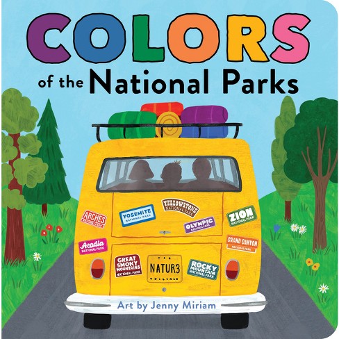 Colors Of The National Parks - (naturally Local) By Duopress Labs (board  Book) : Target