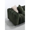 Modern Upholstered Sofa Chair with Ottoman, Three-Seater Couch for Lounging, Small Spaces and Accent Seating – The Pop Home - 4 of 4