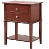 Passion Furniture Newton 2-Drawer Nightstand (28 in. H x 22 in. W x 16 in. D) - 2 of 4