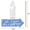 Big Dot of Happiness Funny Just Engaged - Colorful - Engagement Party Photo Booth Props Kit - 10 Piece - 3 of 4