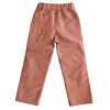 Kids' Organic Reinforced Straight Leg Pants Orange Chambray - Jackalo - 3 of 4