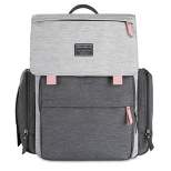 Eddie Bauer Cascade Backpack DIaper Bag - Gray/Pink