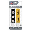 BabyFanatic Officially Licensed Unisex Pacifier Clip 2-Pack - NFL Pittsburgh Steelers - Officially Licensed Baby Apparel - 3 of 4