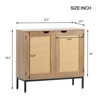 TROPOW Vine cabinet with storage, dining cabinet, storage cabinet made of wood - 3 of 4