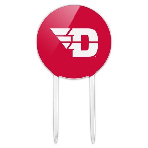 University of Dayton Flyers Logo Acrylic Cake Topper Party Decoration for Wedding Anniversary Birthday Graduation - 1 of 4