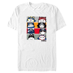 Men's Naruto Nyaruto Duo Panels T-Shirt - 1 of 4
