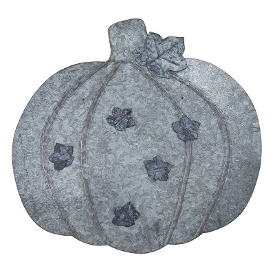 Park Designs Galvanized Pumpkin Memo Board - Gray