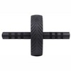 HolaHatha Compact Exercise Fitness Abdominal Core Building Workout Single Non Slip Ab Roller Wheel Equipment with Handles for Home Gym and Toning - 2 of 4