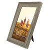 Lodge Frame Made of Composite Wood / Polished Glass Rustic with Horizontal and Vertical Formats for Wall and Tabletop -Americanflat - Americanflat - 3 of 4
