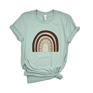Simply Sage Market Women's Equality Rainbow Short Sleeve Graphic Tee - 1 of 4