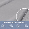 Crestlive Products 80 inch Patio Chaise Lounge Chairs Cushion 22D Sponge 220gsm Polyester Fabric - 3 of 4