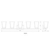 Darcy Collection 5-Bulb Glass Vanity Light - Dimmable, Damp Rated, 38" Wide - 2 of 4