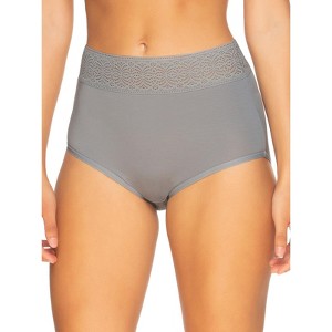 Serene Modal & Lace Brief | Felina | Full Coverage Underwear - 1 of 2