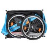 SEVOBAL Pet Strollers Large Folding Bike Trailer for Dogs All-Terrain Pet Carrier for Cycling Jogging Camping, Black, 49.21"*26.77"*36.22" - 2 of 4