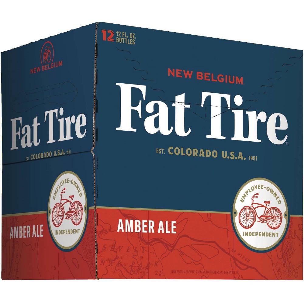 UPC 754527000240 product image for Fat Tire Amber Ale 12 oz, 12 pk | upcitemdb.com