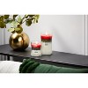 21.5oz Large Hourglass Jar Candle Winter Garland Trilogy - Woodwick - 3 of 4
