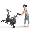 Deerrun Magnetic Resistance Stationary Bikes 32-Level Exercise Bike with Pad Mount, LCD Monitor (Black&Red) - 2 of 4