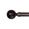 Versailles LX01 Ball Finial Rod Set - Antique Bronze/Brown - 3 of 4
