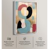 Art Remedy Glam Brooch of Gold Contemporary Shapes Abstract Wall Art Framed - 3 of 4