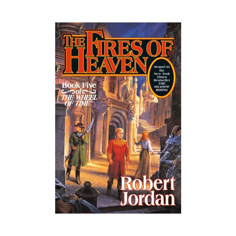 The Fires of Heaven - (Wheel of Time) by  Robert Jordan (Hardcover), 1 of 2