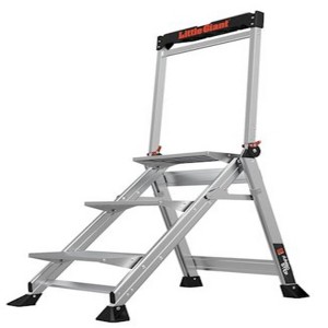 Little Giant Jumbo 3.5 ft. H Aluminum Step Ladder Type IAA 375 lb. capacity - 1 of 1