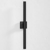 LamQee Aluminum Long Outdoor Modern LED Wall Light Slim Linear Exterior Lighting Fixtures Wall Mount - 2 of 4