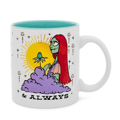 Silver Buffalo Disney The Nightmare Before Christmas "Forever & Always" Foil-Embossed Mug