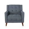 NicBex Accent Chair Lounge Chair Arm Chair Hand Crafted Comfy Chair For Living Room, Reading Room, Bedroom - 3 of 4