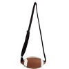 HalloweenCostumes.com One Size   Adult Plush Football Purse Halloween Costume Accessory, White/Brown - 4 of 4