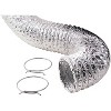Deflecto® Supurr-Flex® 4-In. Multilayered Flexible Aluminum Duct with Metal Spring Clamps - 2 of 4