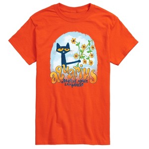 Men's - Pete the Cat - Aquarius Short Sleeve Graphic T-Shirt - 1 of 4